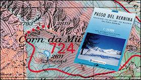  Ski Tour Map Serie«S»: Passo del Bernina, reproduced with the permission of swisstopo (BA057224)